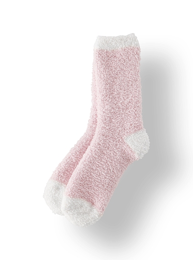 Bath and Body Works Sweetest, Softest Ever Socks in Pink & Cream