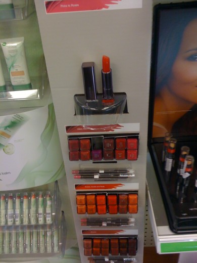 Covergirl Lip Perfect Lipstick Display