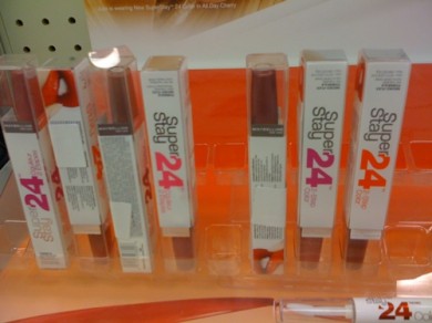 Maybelline Super Stay 24 Hour Color Lipcolor Display