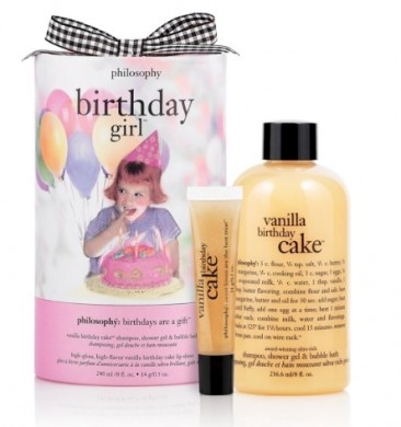 Philosophy Birthday Girl $18