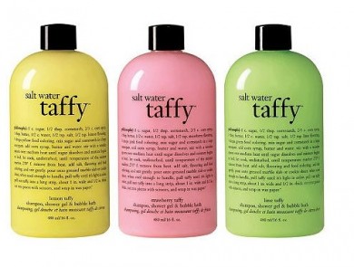 Philosophy Salt Water Taffy Shower Gel Trio $40