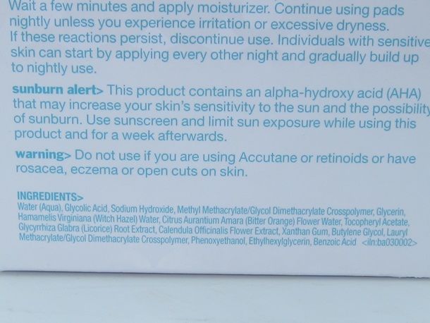 Bliss Thats Incredi ‘Peel’ Spa Strength Glycolic Resurfacing Pads 2