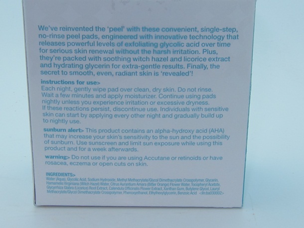 Bliss Thats Incredi ‘Peel’ Spa Strength Glycolic Resurfacing Pads 5