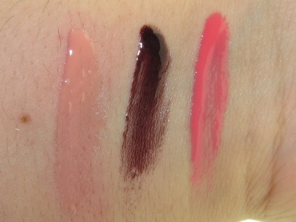 MAC Archie's Girl Lipglasses Swatches