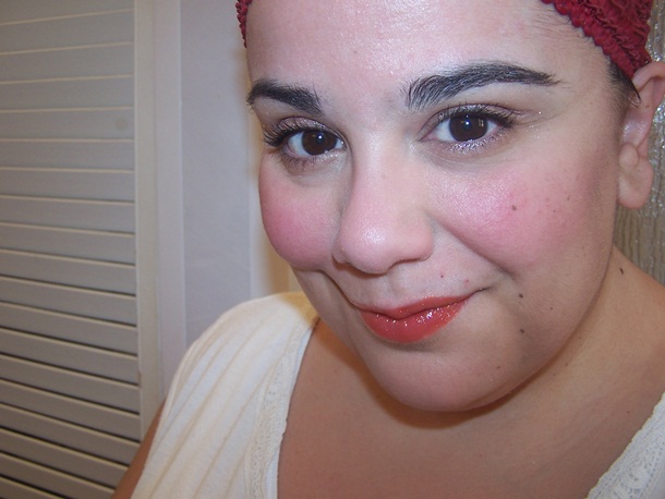 Guerlain Gloss 441 Tangerine Vlam d'Enfer Maxi Shine FOTD