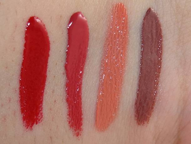 Rimmel Show Off Lip Lacquer Summer 2013 Swatches