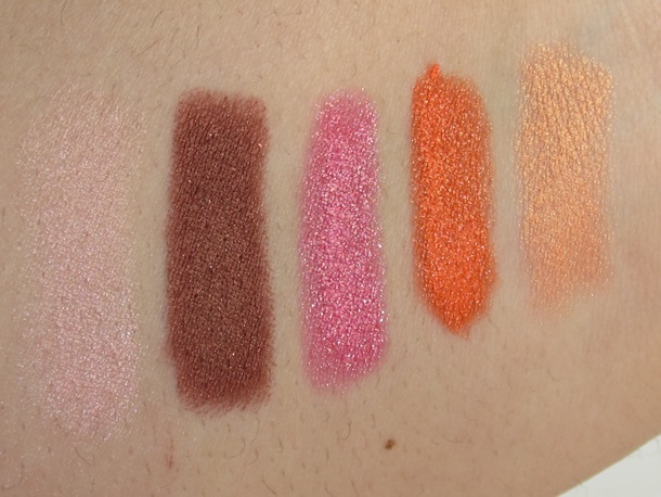 Etude House Bling in the Sea Proof 10 Color Eye Stick Swatches