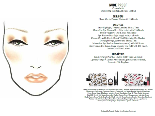 MAC Illustrated Collection by Rebecca Moses Nude Proof