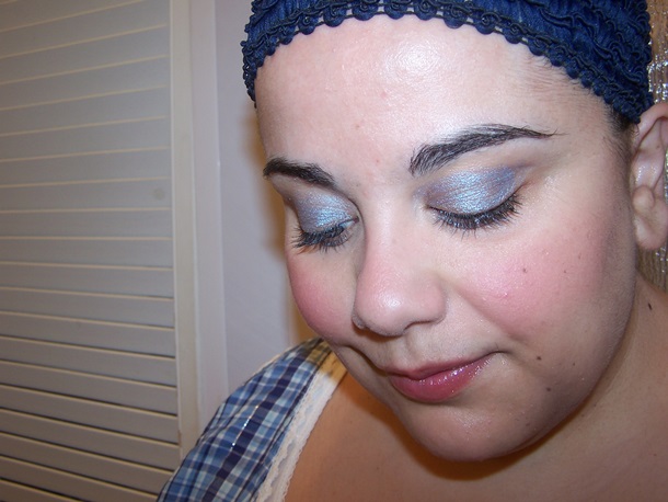 Maybelline Blue Paradise Color Tattoo Eyeshadow FOTD