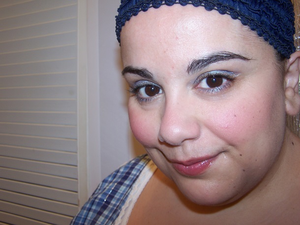 Maybelline Blue Paradise Color Tattoo Eyeshadow Face of the Day