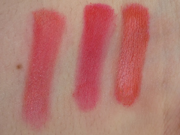 Stila Countless Color Pigments Finale Swatches
