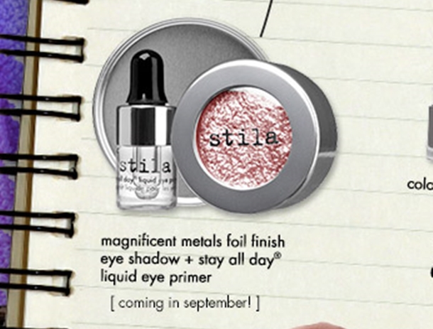 Stila Stay All Day Liquid Eye Primer & Magnificent Metals Foil Finish Eyeshadow