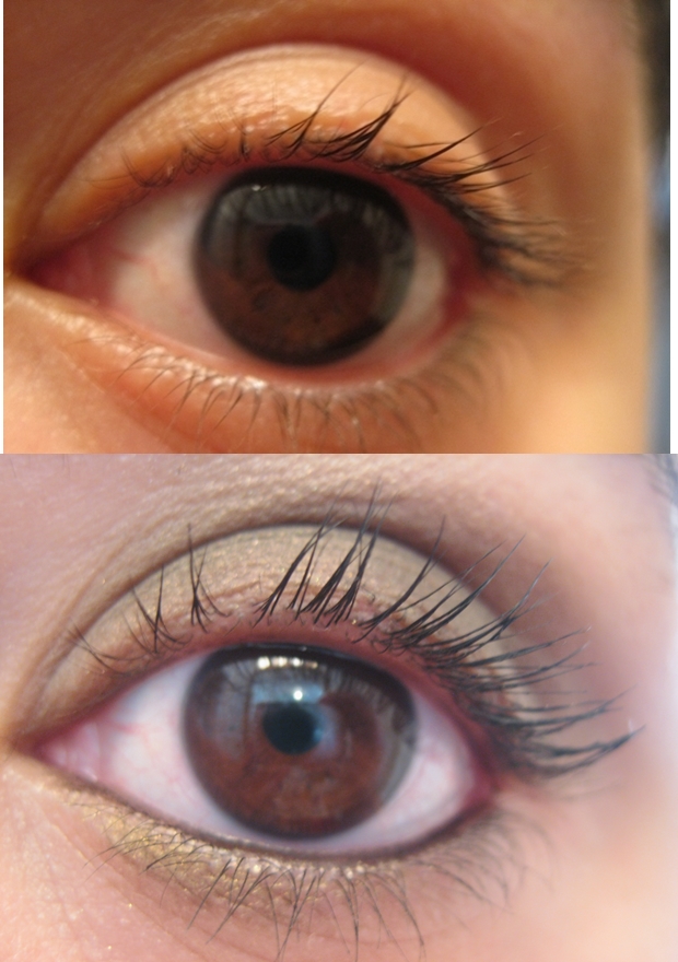 Avon Mega Effects Mascara Before After