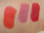 Clinique Long Last Soft Matte Lipstick swatches