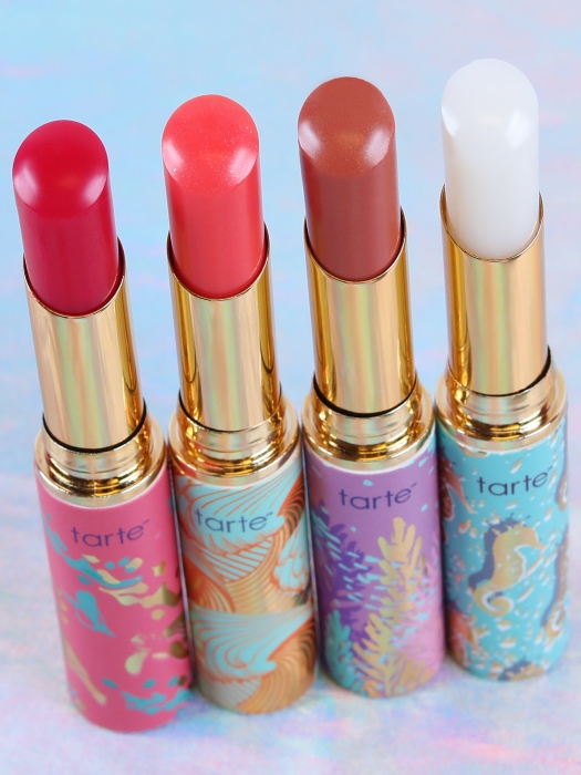 New Shades of Tarte Rainforest of the Sea Quench Lip Rescue