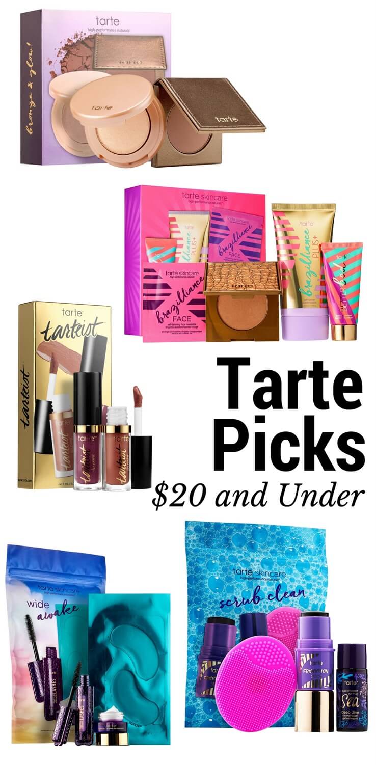 tarte sets under twenty