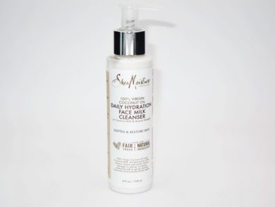 shea moisture coconut oil face