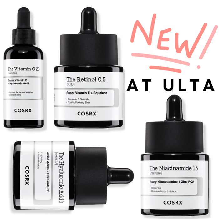 Free CosRX Gift at Ulta, 4X Points, Plus 25% Off Your CosRX Purchase