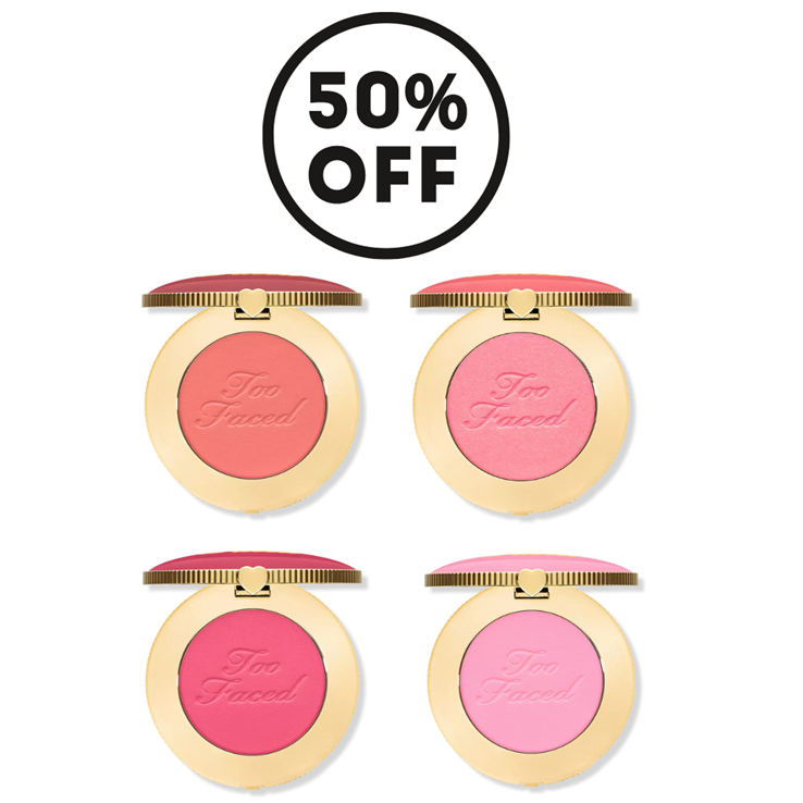 Don’t Forget Too Faced Cloud Crush Blurring Blush 50% Off Today